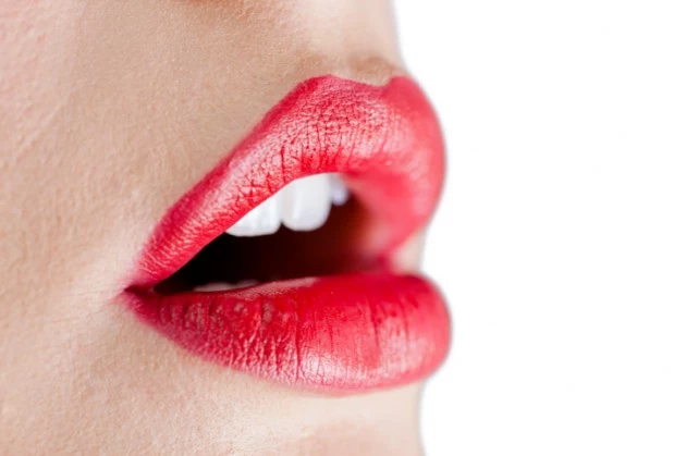 sexy woman's mouth